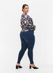 Jeggings i bomullsblanding, Dark blue denim, Model image number 1