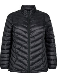 Lett jakke med lommer, Black