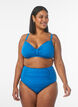 Bikinitruse med h&oslash;y midje, Bl&aring;, Model image number 0