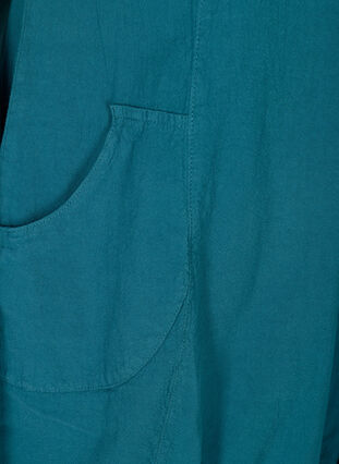 Kjole med lommer, Blue Coral, Packshot image number 3