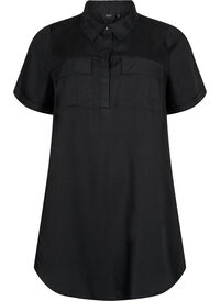 Kortermet tunika i lyocell (TENCEL™)