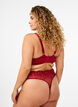 Mikrofiberstring med blonde, R&oslash;d, Model image number 1