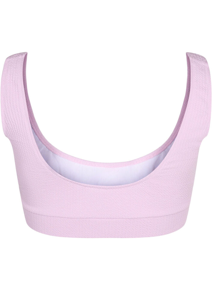 Bikinitopp med crepe struktur, Orchid Bouquet, Packshot image number 1