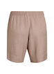 Shorts med lommer og h&oslash;y midje, Brun, Packshot image number 1