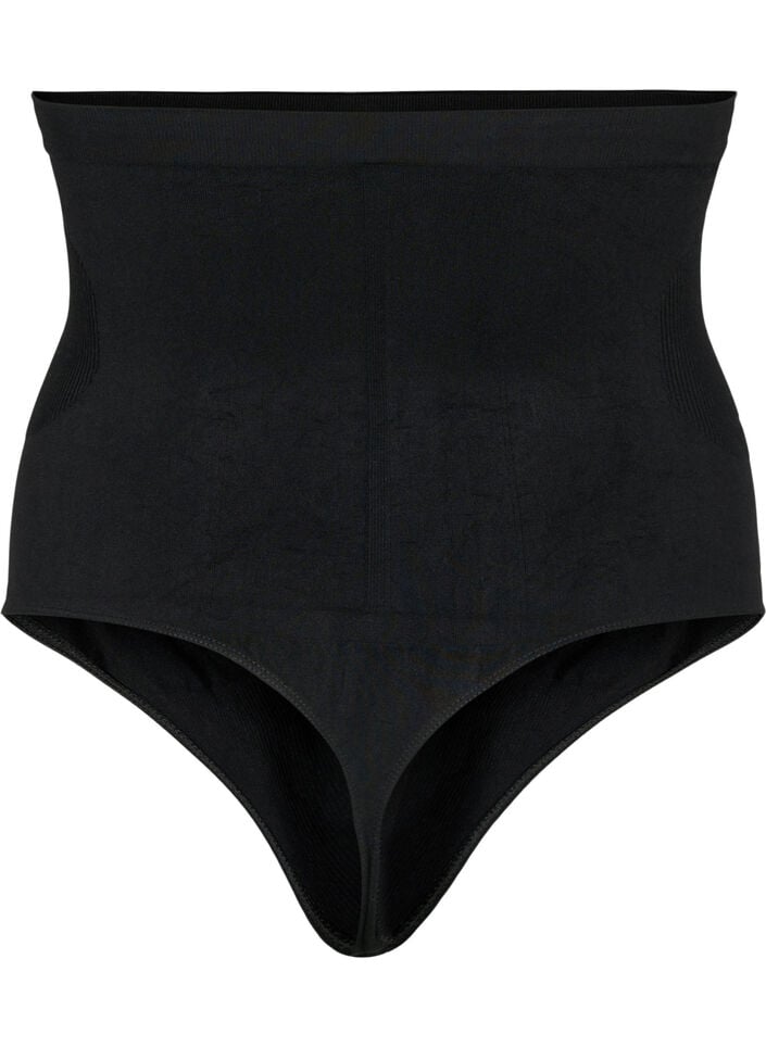 Shapewear G-streng med høyt liv, Black, Packshot