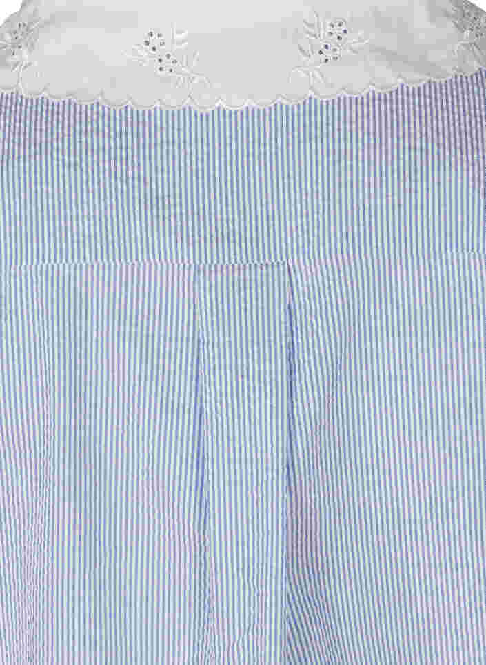 Stripete skjorte med krage, Marlin, Packshot image number 3