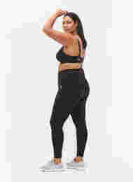 CORE, SUPER TENSION TIGHTS - Treningstights med innvendig lomme, Black, Model