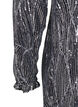Langermet paljettkjole med mønster, Silver Sequins, Packshot image number 3