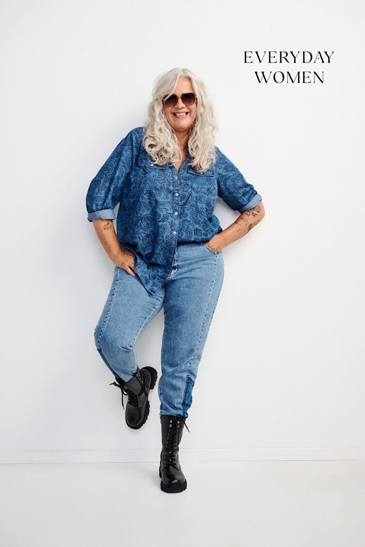 Detaljert denim, , Model