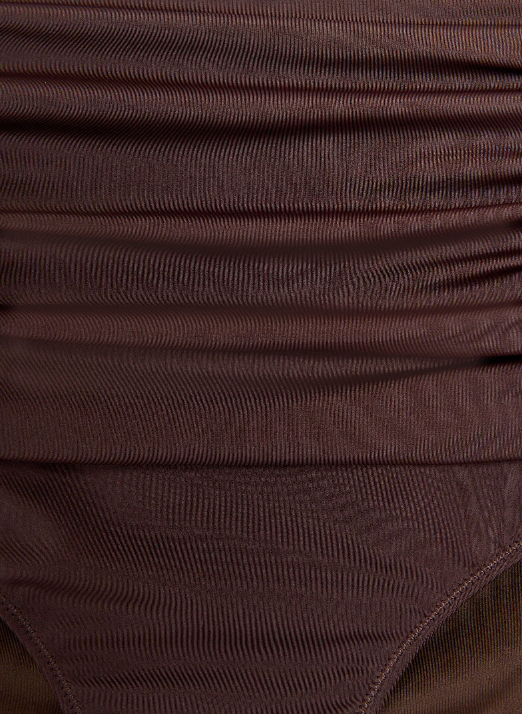 Zizzi Bikinitruse med h&oslash;y midje, Brun, Packshot image number 2