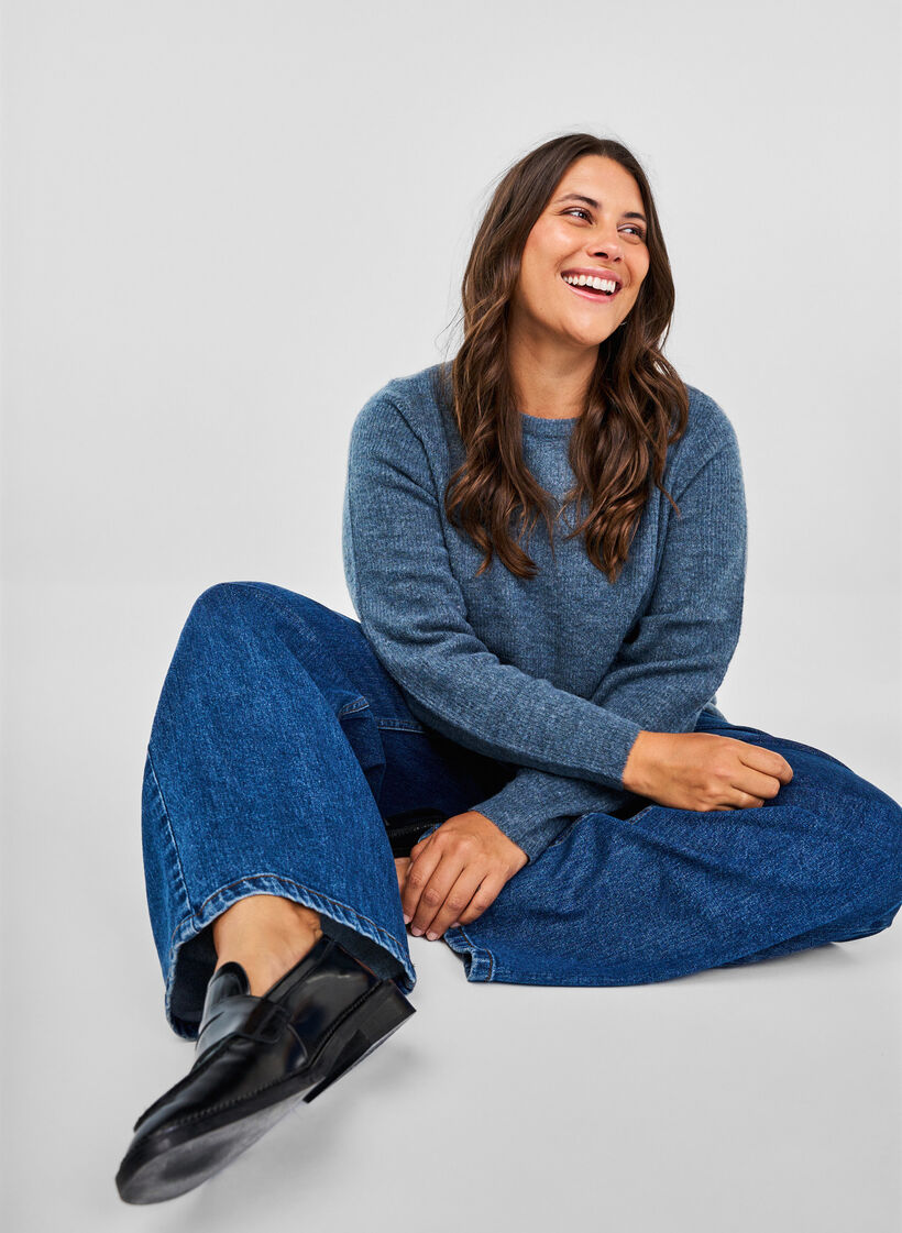 Melert genser med rund hals, Bering Sea Mel., Image image number 0