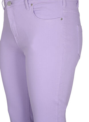 Tettsittende Emily capirbukser, Lavender, Packshot image number 2