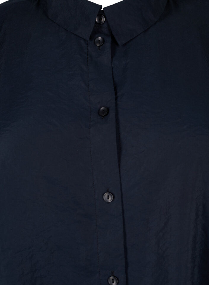 Langermet skjorte i Tencel ™ Modal, Black, Packshot image number 2