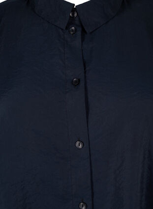 Langermet skjorte i Tencel ™ Modal, Black, Packshot image number 2