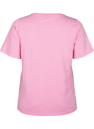FLASH - T-skjorte med motiv, Begonia Pink, Packshot image number 1