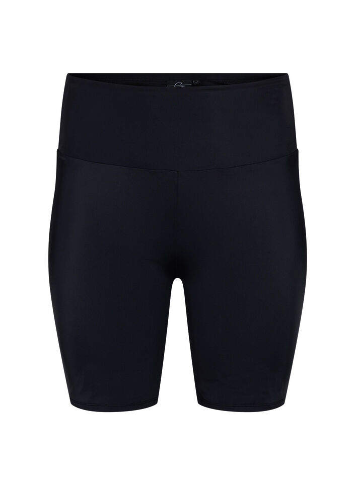 Lange badeshorts , Svart, Packshot image number 0