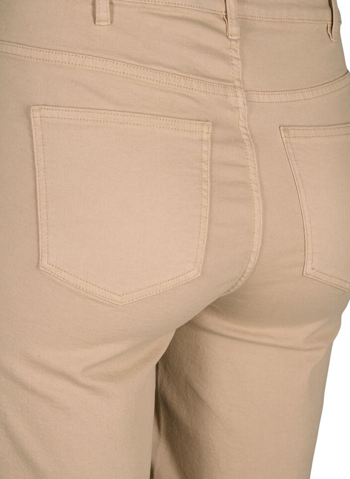 Tettsittende dongerishorts med høy midje, Nomad, Packshot image number 3