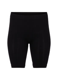 Sømløse sykkelshorts, Black