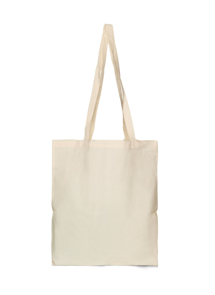 Tote bag med trykk, Gr&oslash;nn, Packshot image number 1
