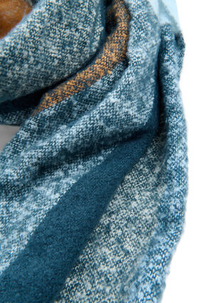 Zizzi Farget skjerf, Celestial Blue, Packshot image number 2
