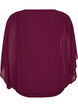 Chiffonbluse med ballongeffekt, Lilla, Packshot image number 1
