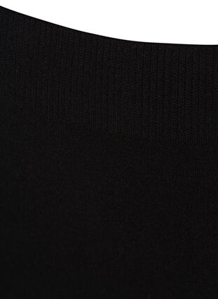 Zizzi Sømløse sykkelshorts, Black, Packshot image number 2