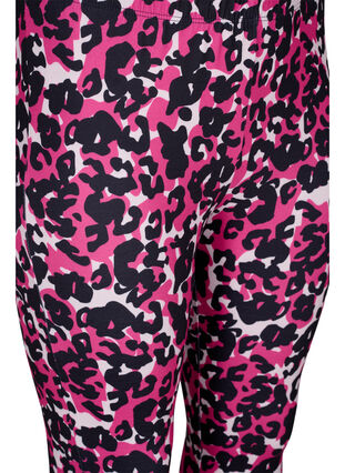 Leggings med mønster, Pink Leo, Packshot image number 2