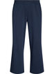 Sweatpants med h&oslash;y midje og vide ben, Bl&aring;, Packshot image number 0