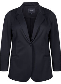 Enkel blazer med knappelukking