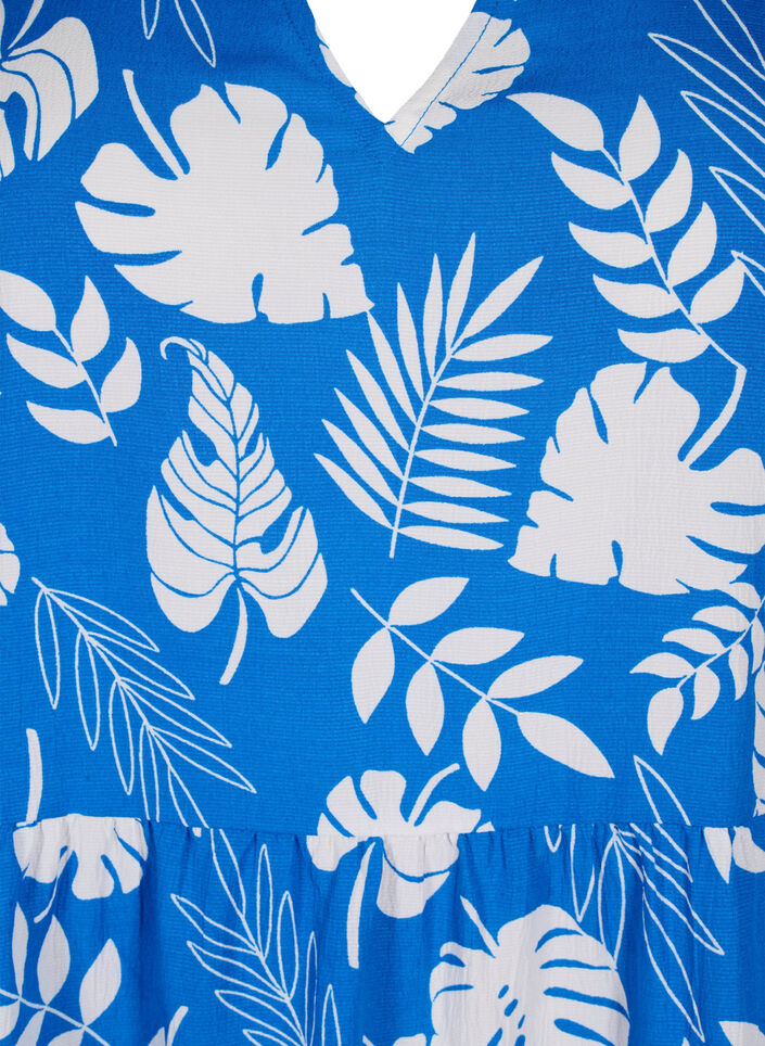 Flash - Kjole i A-linje med trykk, Skydiver White AOP, Packshot image number 2