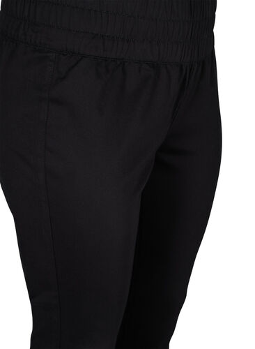 Jeggings i bomullsblanding, Black, Packshot image number 2