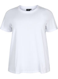 Basis T-skjorte i bomull, Bright White