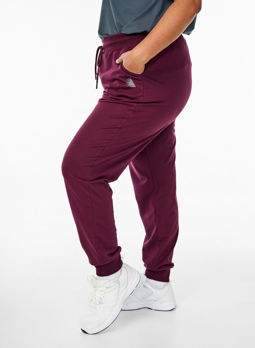 Ledig joggedressbukse med lommer, Winetasting, Model