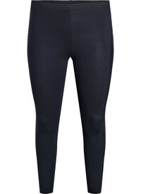 Leggings med rhinsteinsdetaljer, Svart Leggings med rhinsteinsdetaljer