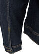 Klassisk denimjakke med kontrasts&oslash;mmer, Bl&aring;, Packshot image number 3