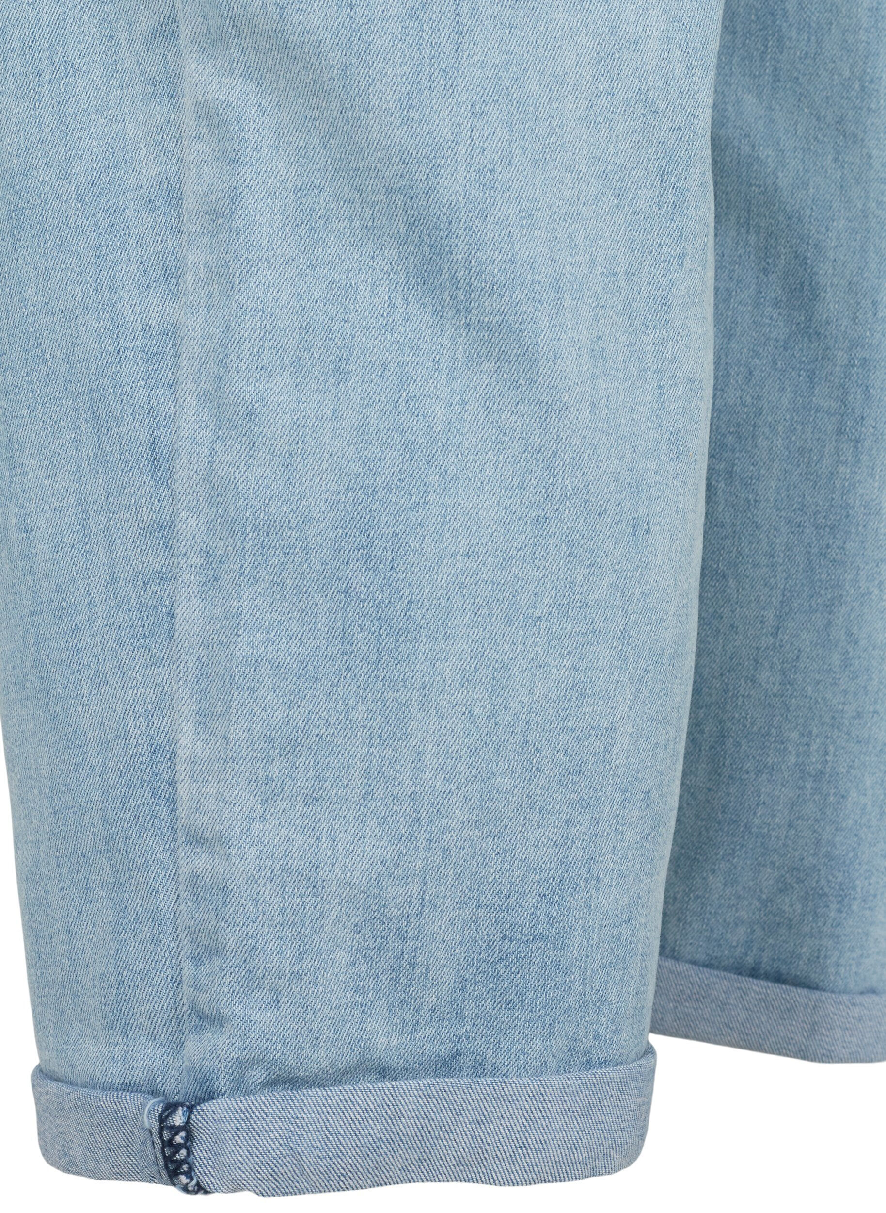 Zizzi7/8-jeans med en liten brett og h&oslash;yt liv, Bl&aring;, Packshot image number 3