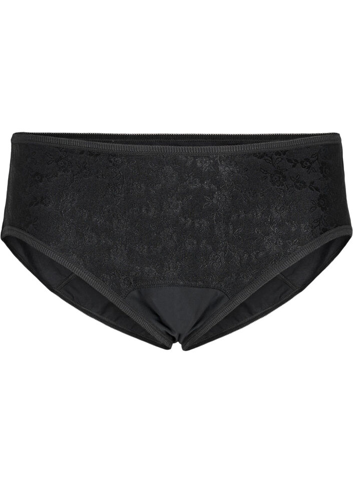 Menstruse med blonder, Black/lace, Packshot image number 0