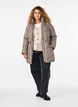 Vannavstøtende pufferjakke med hette, Beige, Model image number 1