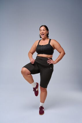 Zizzi Sports-bh med høy støtte, , Model