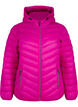 Lett jakke med hette, Rosa, Packshot image number 0
