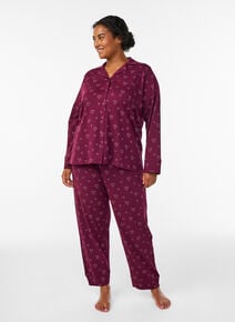 Pyjamasett i bomull,  Pyjamasett i bomull, , Model