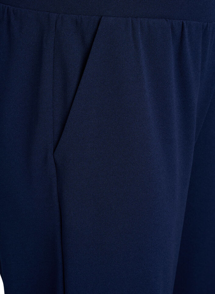 FLASH - Høytlivs knickers med løs passform, Blå, Packshot image number 2