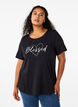 FLASH - T-skjorte med motiv, Svart, Model image number 0