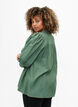 Bluse med ruffles, Duck Green, Model image number 1