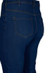 H&oslash;ytlivs jeans med bootcut, Bl&aring;, Packshot image number 3