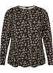 Langermet bluse, Svart, Packshot image number 0