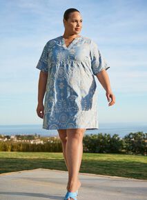 Blå kjole,  Blå kjole, , Model