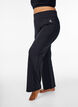 Slengbukser til trening, Svart, Model image number 3