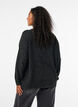 Strikket cardigan med rund hals og knappelukking, Gr&aring;, Model image number 2