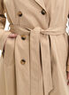 Trenchcoat med lommer og belte, Nomad, Model image number 2